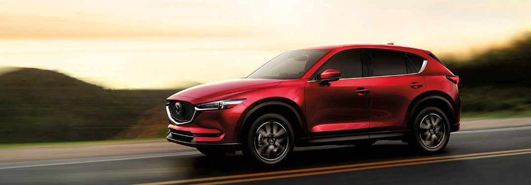 2018 Mazda CX-5 driving on a road