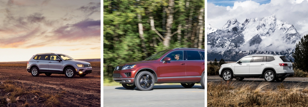 atlas, touareg, tiguan compared to each other