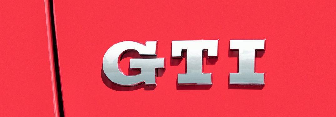 closeup of GTI logo