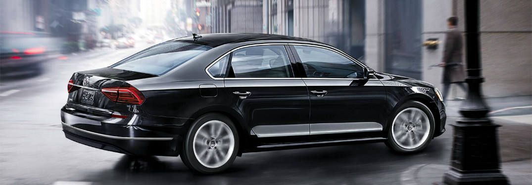 2018 Volkswagen Passat driving in the city