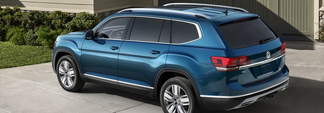 2019 Volkswagen Atlas parked on a driveway