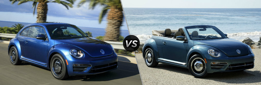 2018 Volkswagen Beetle vs 2018 Volkswagen Beetle Convertible