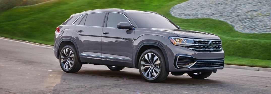 2020 Volkswagen Atlas Cross Sport parked on the road
