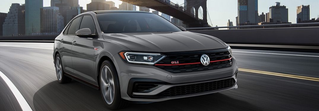 2020 Volkswagen Jetta GLI driving on the road