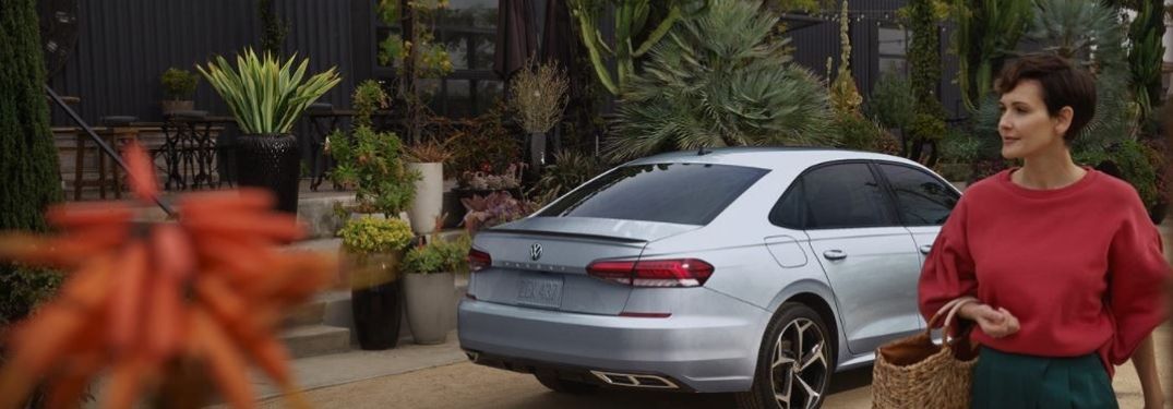 2021 Volkswagen Passat parked rear view