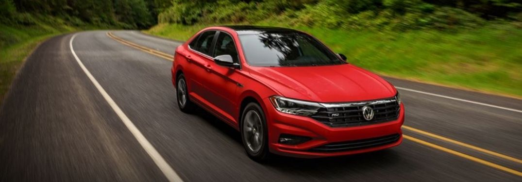 2021 Volkswagen Jetta driving front view