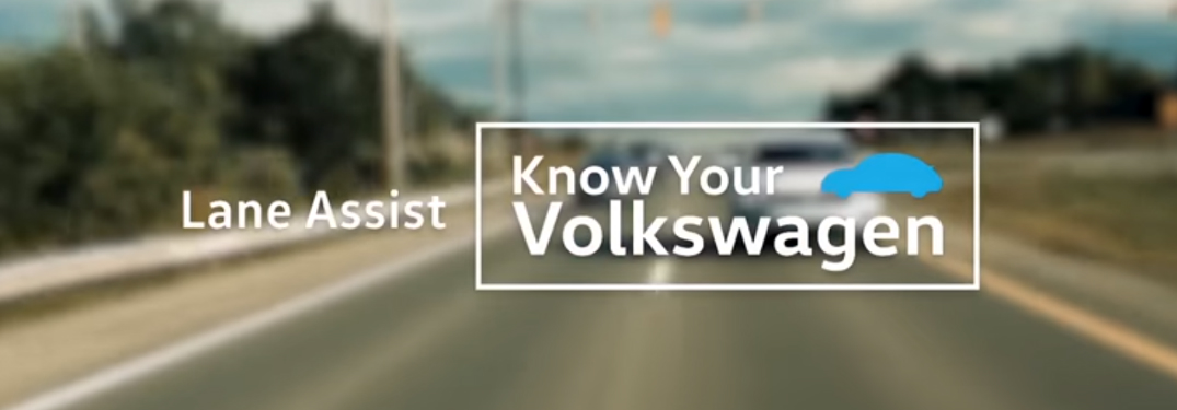 Lane Assist Know Your Volkswagen Title and Cars on a Highway