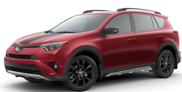 2018 Toyota RAV4 Ruby Flare Pearl