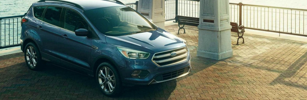 2018 Ford Escape parked inside