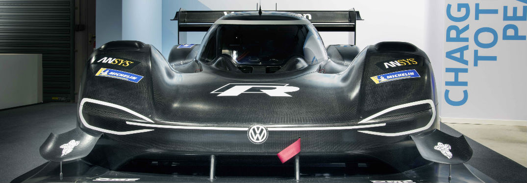 Front end of the Volkswagen I.D. R Pikes Peak