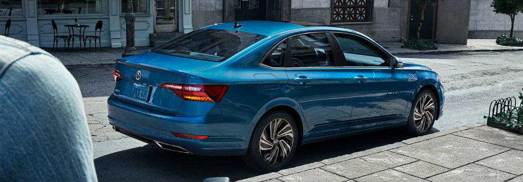 2019 VW Jetta parked on a city street
