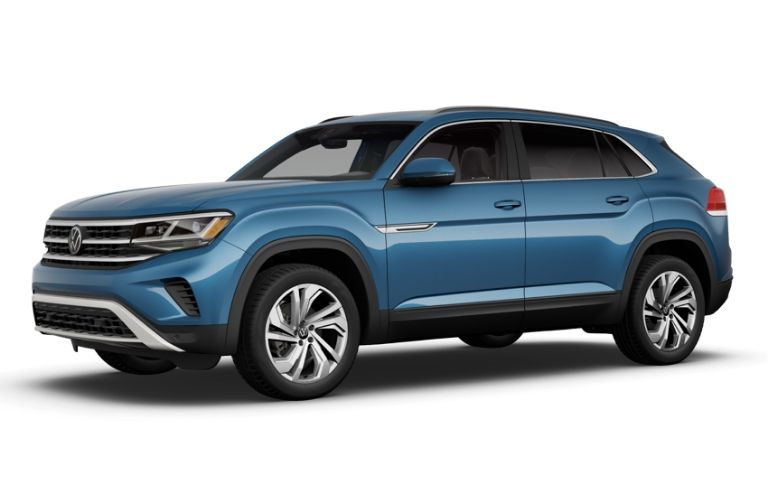 2020 Volkswagen Atlas Cross Sport in blue