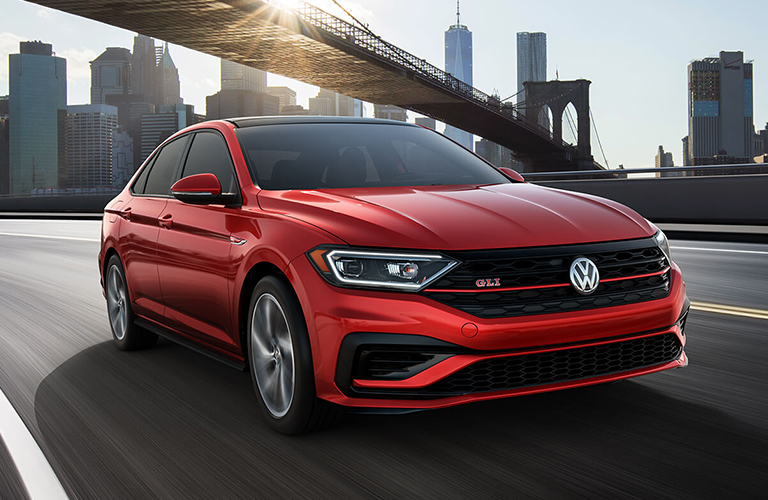 2020 Volkswagen Jetta GLI in red