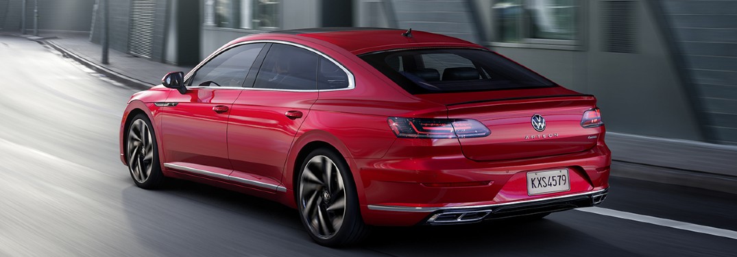 2021 Volkswagen Arteon driving on a road