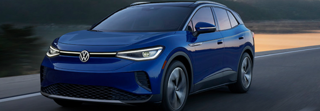 2021 Volkswagen ID.4 on road