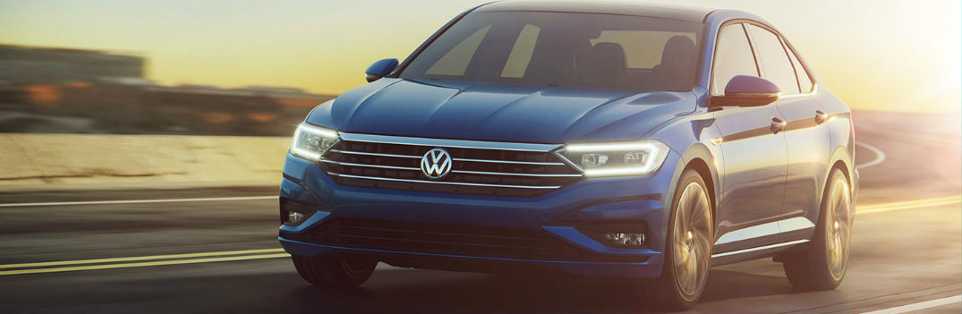 2019 VW Jetta driving on the highway