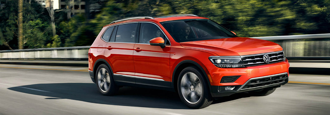 2018 VW Tiguan in Habanero Orange