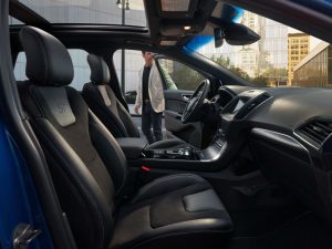 front interior of a 2020 Ford Edge