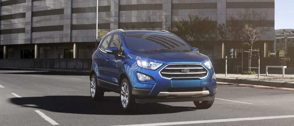 2020 Ford EcoSport Lightning Blue Exterior Color