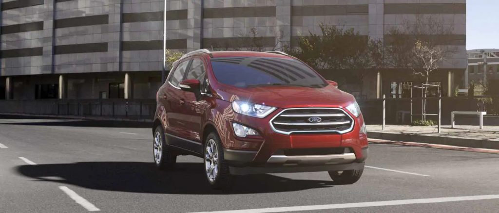 2020 Ford EcoSport Ruby Red Exterior Color
