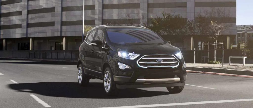 2020 Ford EcoSport Shadow Black Exterior Color