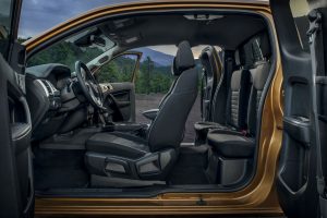 full interior of a 2020 Ford Ranger
