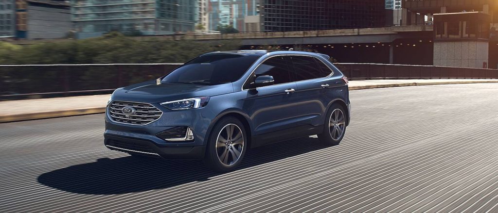 2020 Ford Edge Atlas Blue Exterior Color