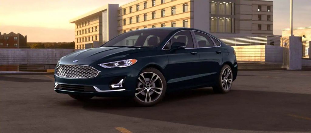 2020 Ford Fusion Alto Blue Exterior Color