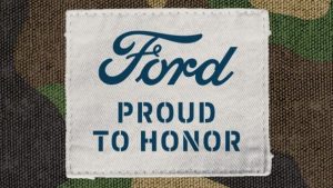 Ford Proud to Honor logo