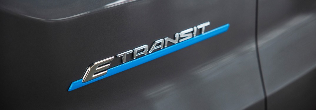 E-Transit bade on a 2022 Ford E-Transit