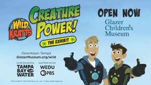 Wild Kratts exhibit infographic