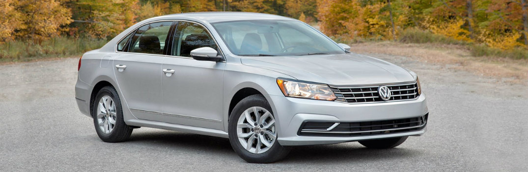 2018 VW Passat Gray Facing to the Right