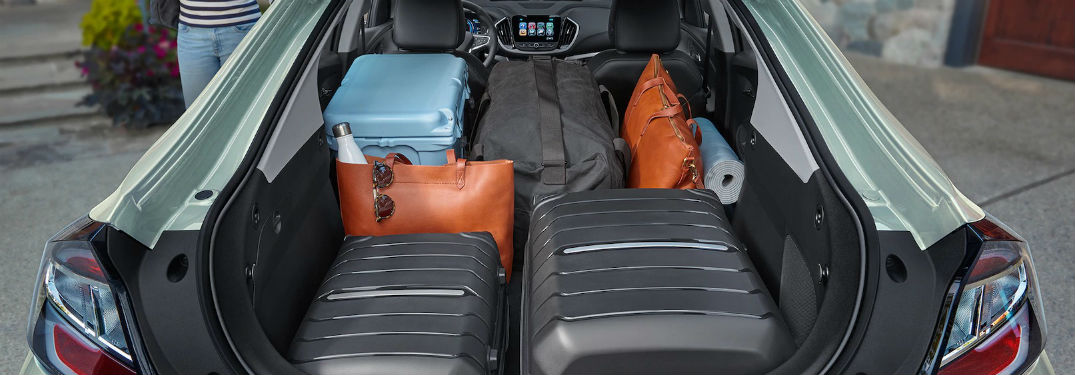 cargo volume shown in 2018 chevy volt
