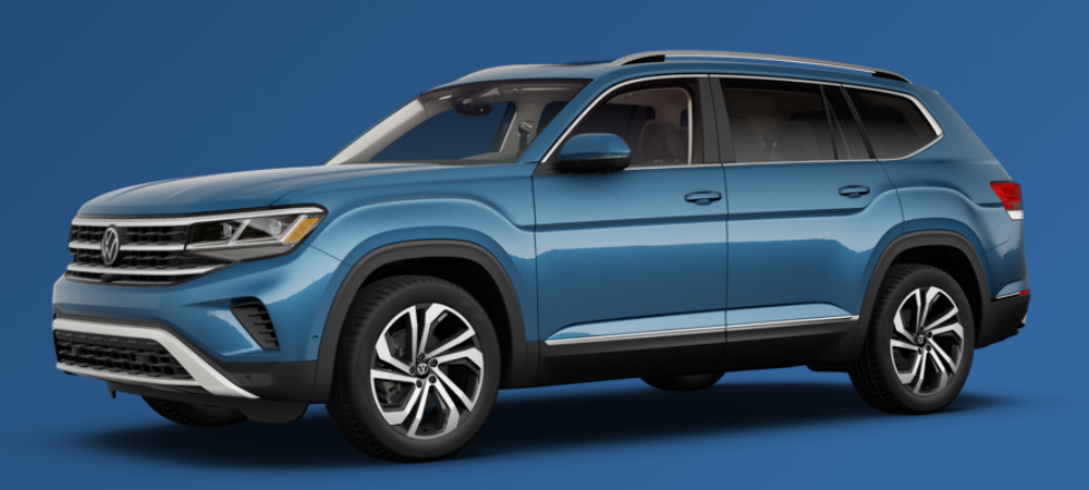 2021 Volkswagen Atlas Pacific Blue Metallic