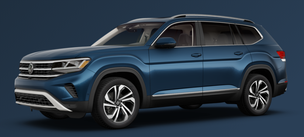 2021 Volkswagen Atlas Tourmaline Blue Metallic