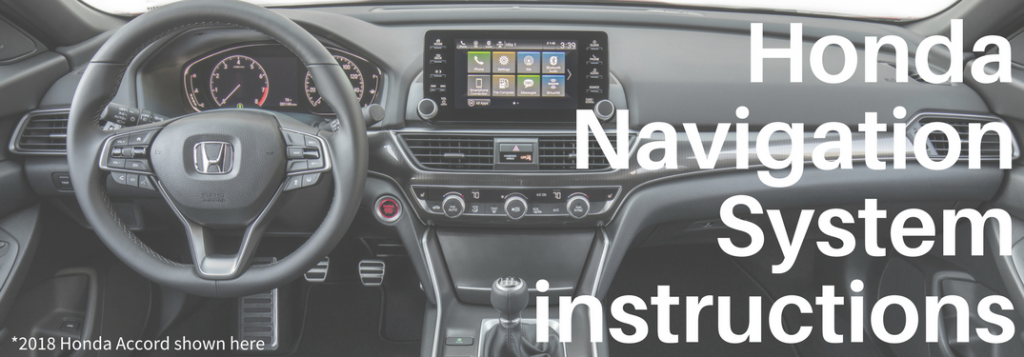 How do I use the Honda Satellite-Linked Navigation System™? - Heather ...