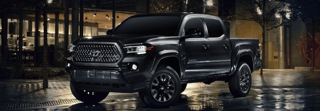 2021 Toyota Tacoma front and side view