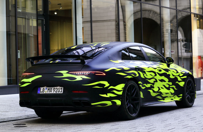 AMG GT Coupe Rear View