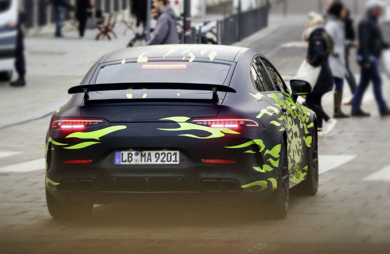 AMG GT Coupe Rear View