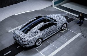 AMG GT Coupe aerodynamics test