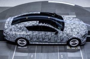 AMG GT Coupe aerodynamics test