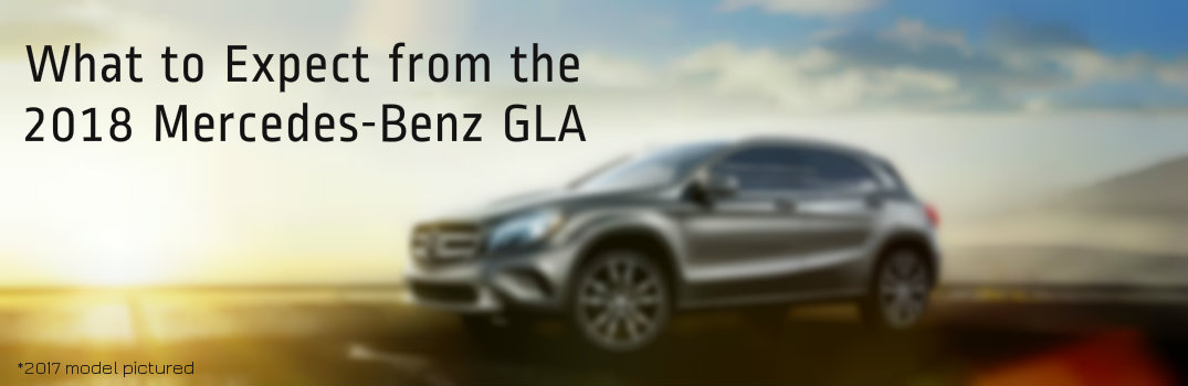 Get a first look at the 2018 Mercedes-Benz GLA