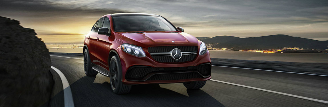 2018 GLE SUV in Red