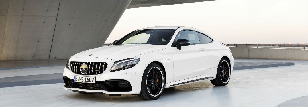 2019 AMG C 63 Coupe in White
