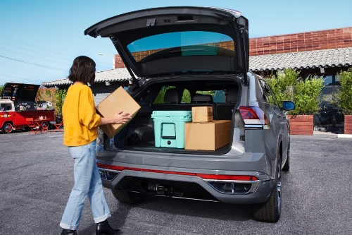 2020 Atlas Cross Sport cargo bay showcase