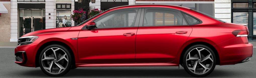 2020 Passat aurora red