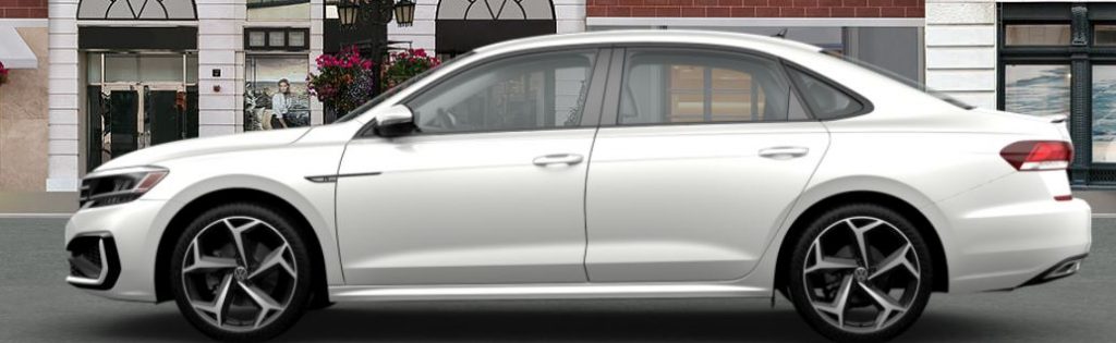 2020 Passat pure white