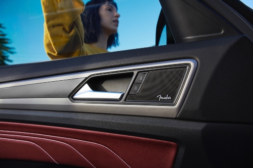 2020 Atlas Cross Sport Fender premium audio system showcase