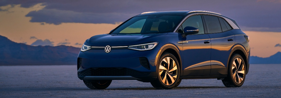 2021 ID.4 parked in the desert
