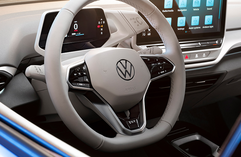2021 Volkswagen ID.4 steering wheel